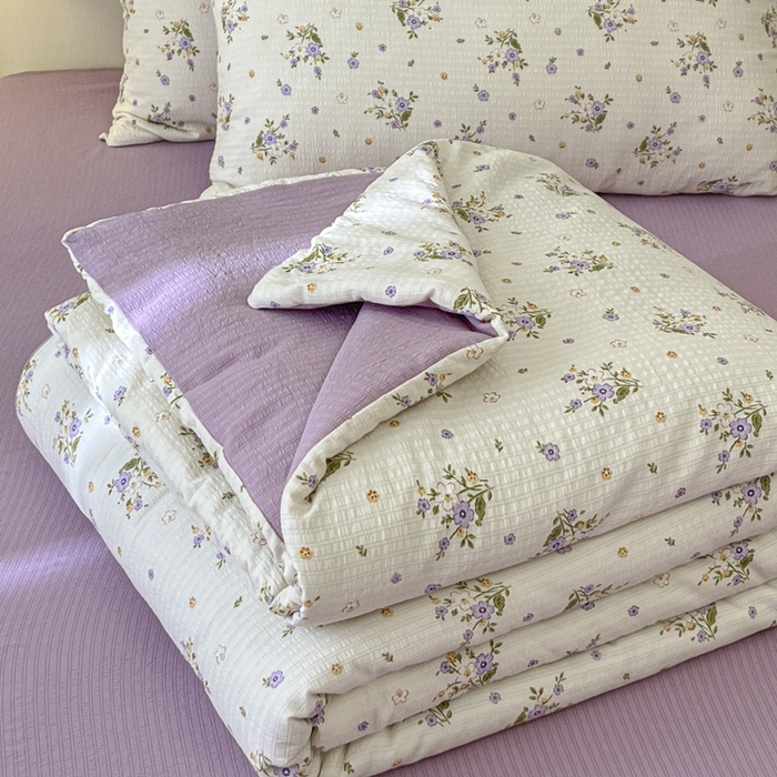 91家纺网 家纺一手货源 找家纺 （总）寐眠 2026新款泡泡纱印花夏被夏凉被空调被