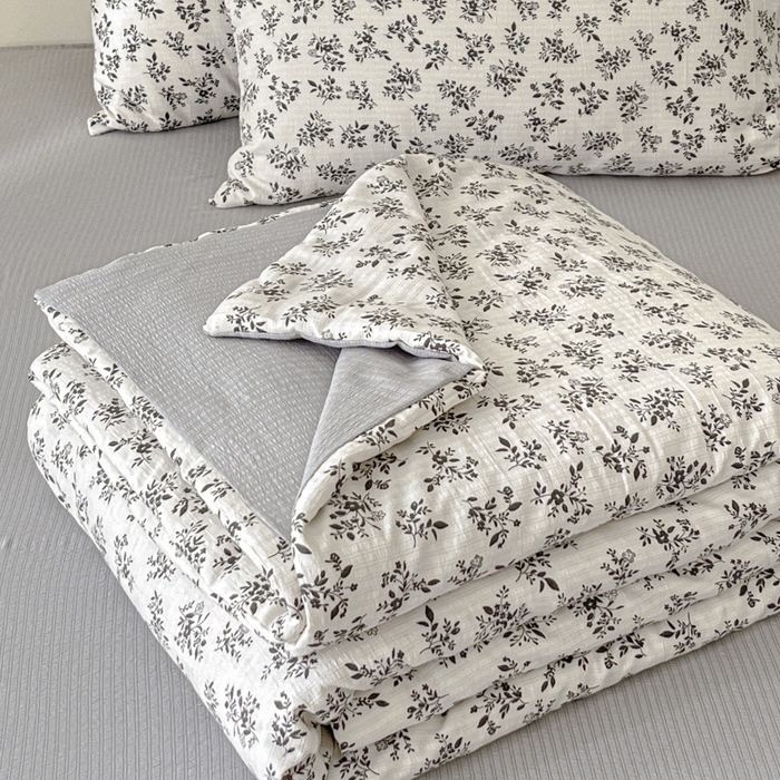 91家纺网 家纺一手货源 找家纺 （总）寐眠 2026新款泡泡纱印花夏被夏凉被空调被