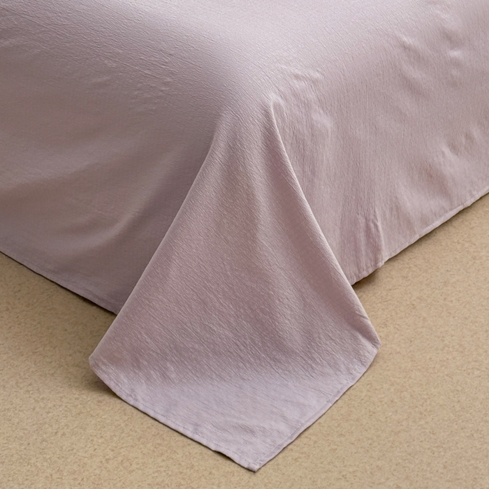 91家纺网 家纺一手货源 找家纺 寐眠 2026新款泡泡纱印花夏被夏凉被空调被 奶紫点点爱