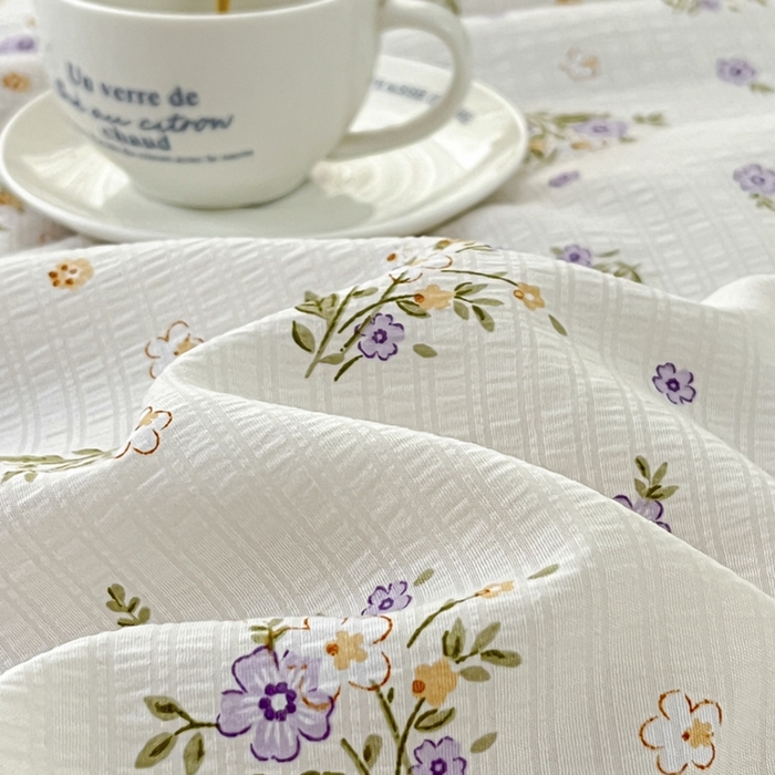 91家纺网 家纺一手货源 找家纺 寐眠 2026新款泡泡纱印花夏被夏凉被空调被 薰衣草