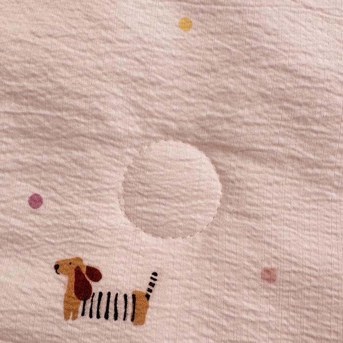 91家纺网 家纺一手货源 找家纺 寐眠 2026新款泡泡纱印花夏被夏凉被空调被 桃气修勾