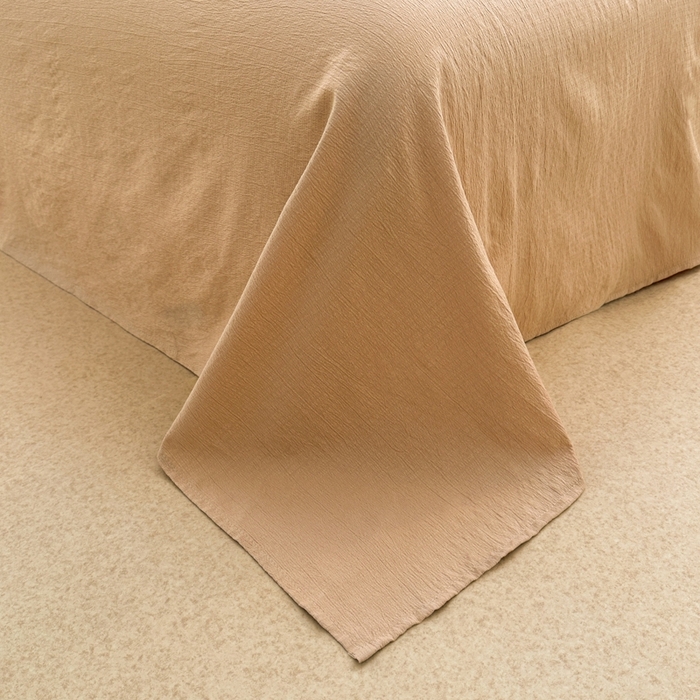 91家纺网 家纺一手货源 找家纺 寐眠 2026新款泡泡纱印花夏被夏凉被空调被 奶泡小熊