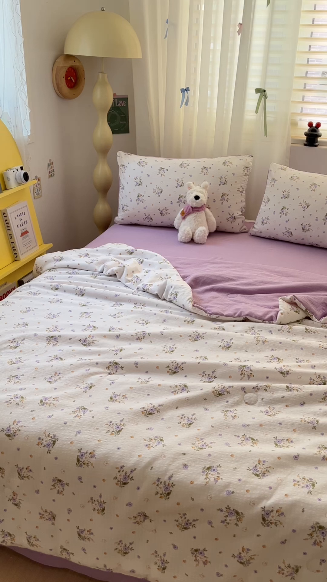 91家纺网 家纺一手货源 找家纺 寐眠 2026新款泡泡纱印花夏被夏凉被空调被 薰衣草