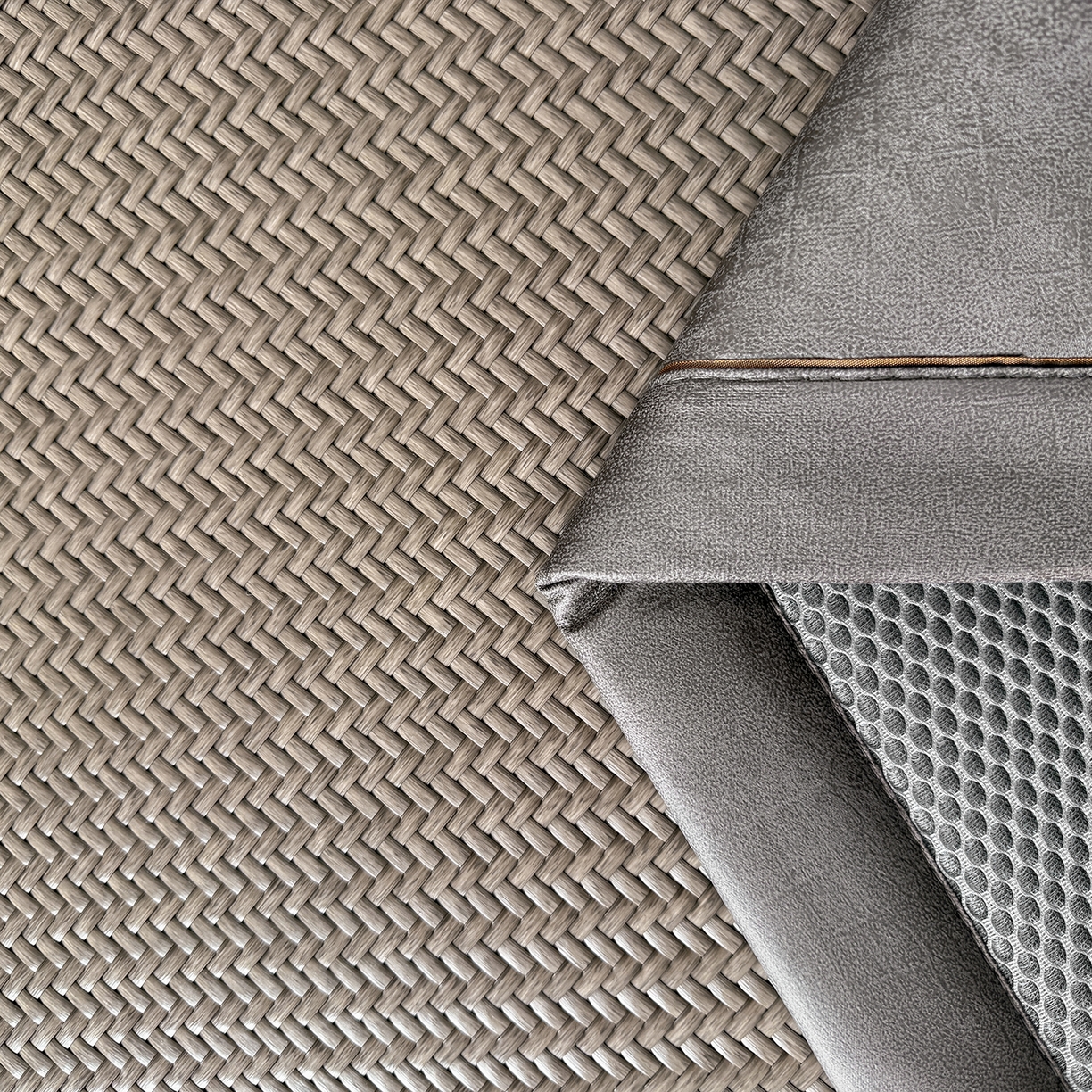 91家纺网 家纺一手货源 找家纺 鑫姿席业 2026新款夏季高端竹席pe藤席空调软席可水洗席子凉席-葫芦双全 葫芦双全-灰色