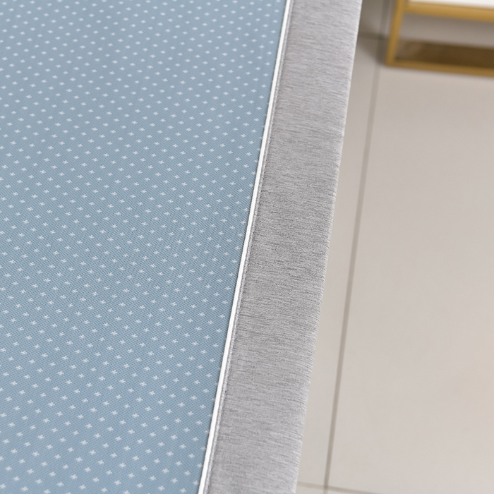 91家纺网 家纺一手货源 找家纺 小牛席业 2026新款加厚款-满天星天鹅刺绣凉感冰丝席系列凉席藤席冰藤席冰丝席竹席草席空调席乳胶席豆豆席 满天星天鹅凉感冰丝席-蓝色