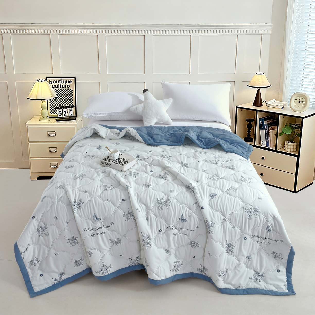 91家纺网 家纺一手货源 找家纺 （总）好欣怡 2026新款水洗棉夏被