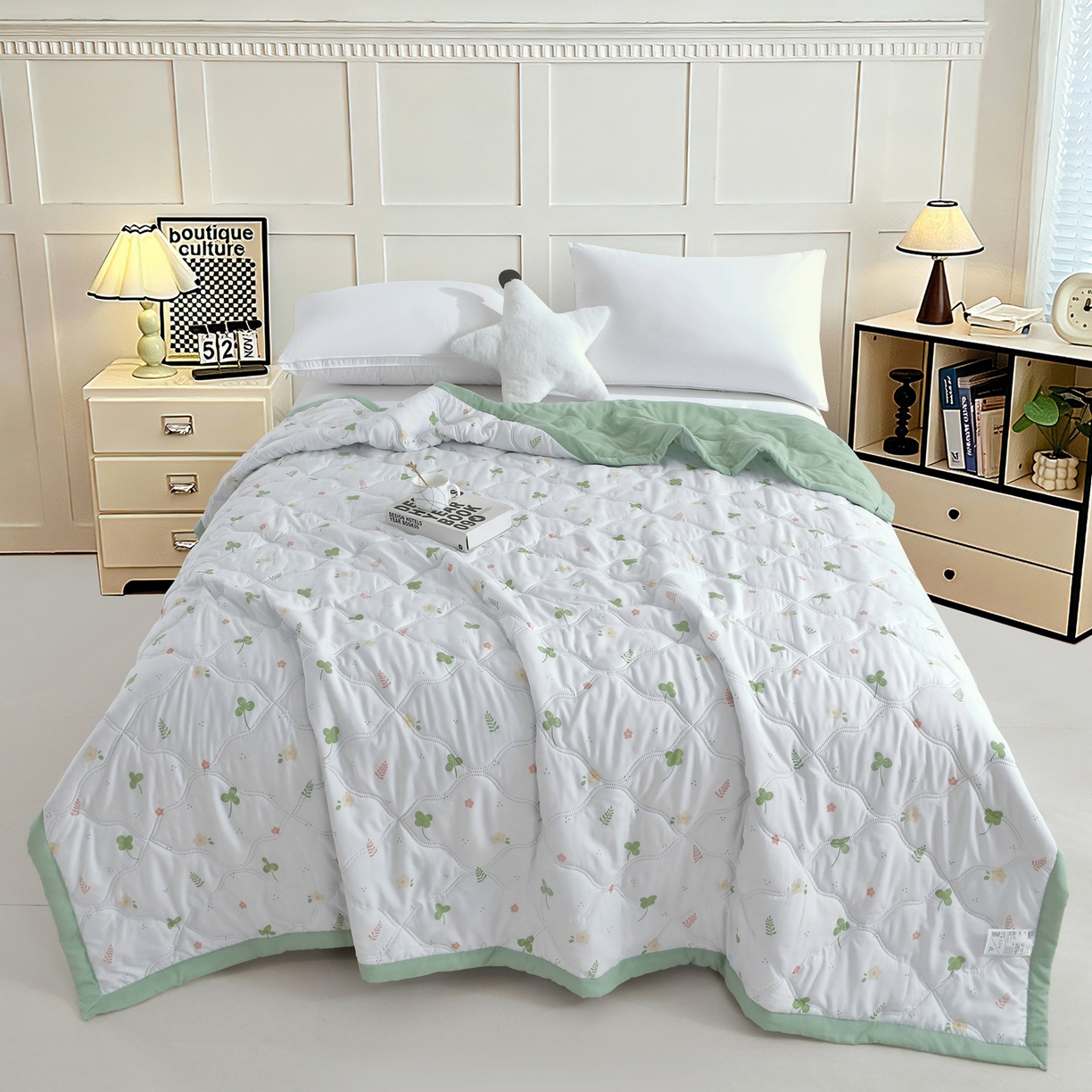 91家纺网 家纺一手货源 找家纺 （总）好欣怡 2026新款水洗棉夏被