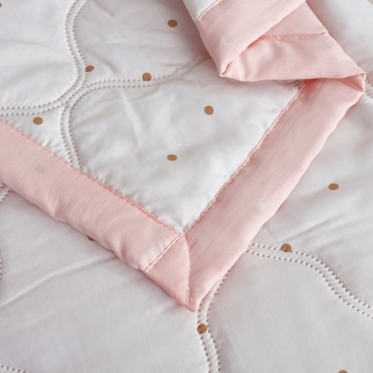 91家纺网 家纺一手货源 找家纺 好欣怡 2026新款水洗棉夏被 南瓜日记