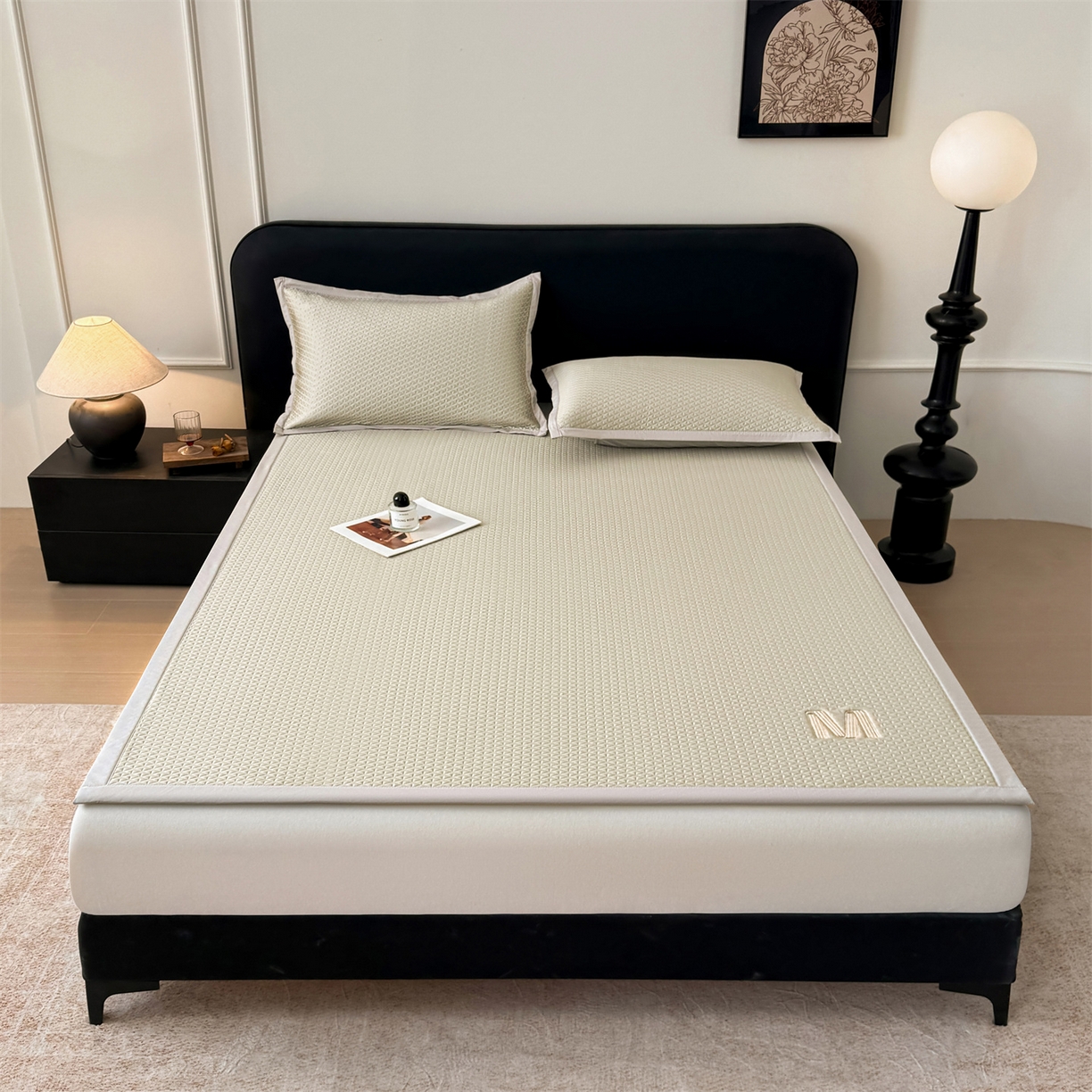 91家纺网 家纺一手货源 找家纺 （总）鑫姿席业 2026新款夏季高端竹席pe藤席空调软席可水洗席子凉席-慕尚M纹,床席款-慕尚M纹-咖,床席款-慕尚M纹-绿,床席款-慕尚M纹-蓝,床席款-慕尚M纹-灰,床笠款-慕尚M纹-绿,床笠款-慕尚M纹-灰,床笠款-慕尚M纹-蓝,床笠款-慕尚M纹-咖