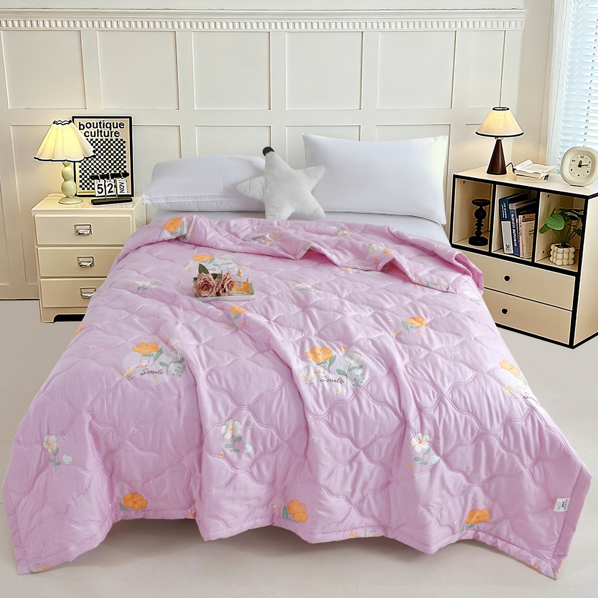 91家纺网 家纺一手货源 找家纺 （总）好欣怡家纺 2026新款海藻棉夏被夏凉被