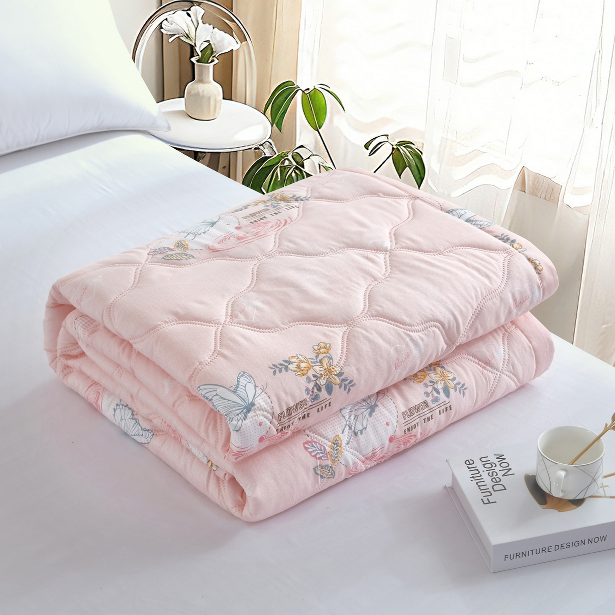 91家纺网 家纺一手货源 找家纺 （总）好欣怡家纺 2026新款海藻棉夏被夏凉被