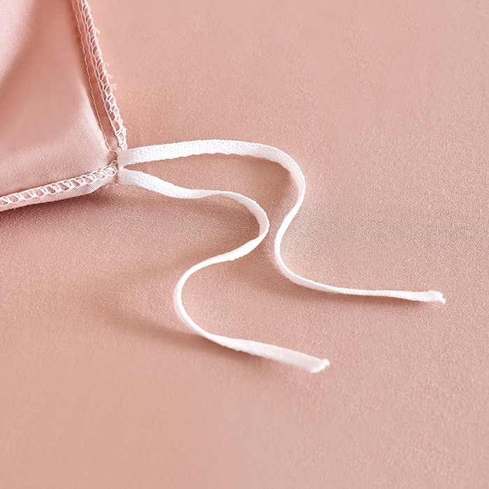 91家纺网 家纺一手货源 找家纺 九沐良品 2026新款A类60支全棉纯棉贡缎大提花四件套 佐冉-粉