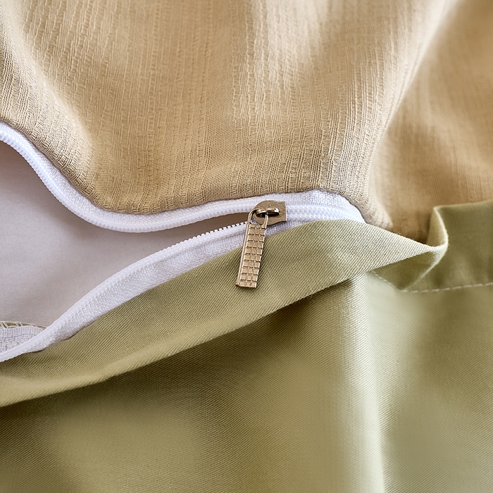 91家纺网 家纺一手货源 找家纺 九沐良品 2026新款A类60支全棉纯棉贡缎大提花四件套 佐冉-绿