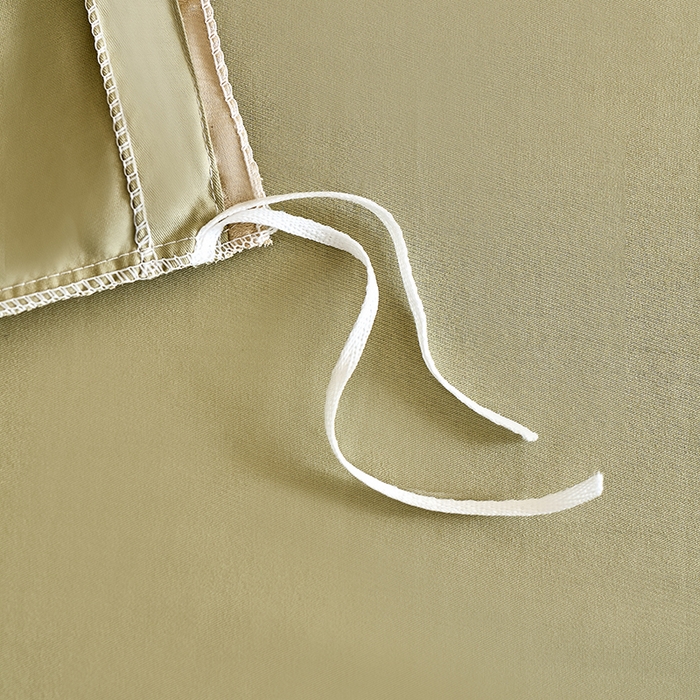 91家纺网 家纺一手货源 找家纺 九沐良品 2026新款A类60支全棉纯棉贡缎大提花四件套 幻纤影-绿