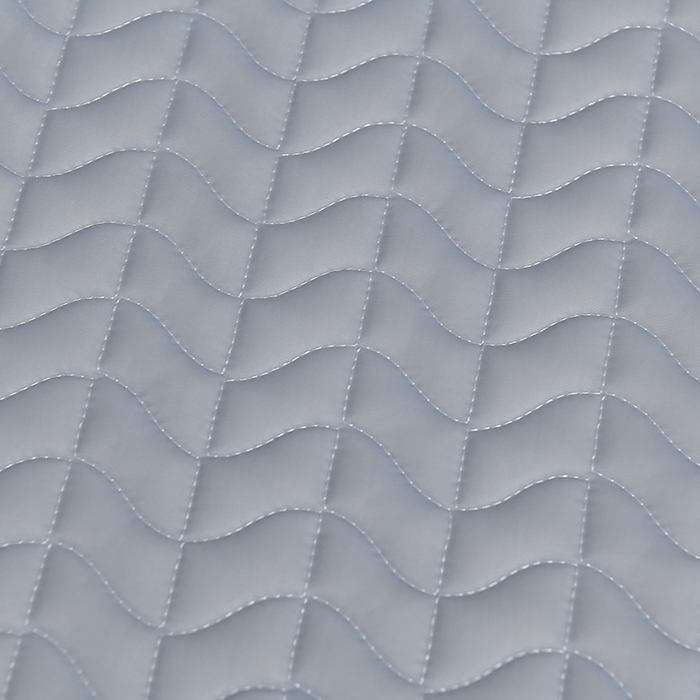 91家纺网 家纺一手货源 找家纺 小牛席业 2026新款CR冷感乳胶席系列凉席藤席冰藤席竹席空调席草席冰丝席豆豆席乳胶席三件套 CR冷感乳胶席系列（亮灰）