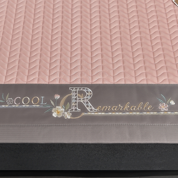 91家纺网 家纺一手货源 找家纺 小牛席业 2026新款CR冷感乳胶席系列凉席藤席冰藤席竹席空调席草席冰丝席豆豆席乳胶席三件套 CR冷感乳胶席系列（豆沙）