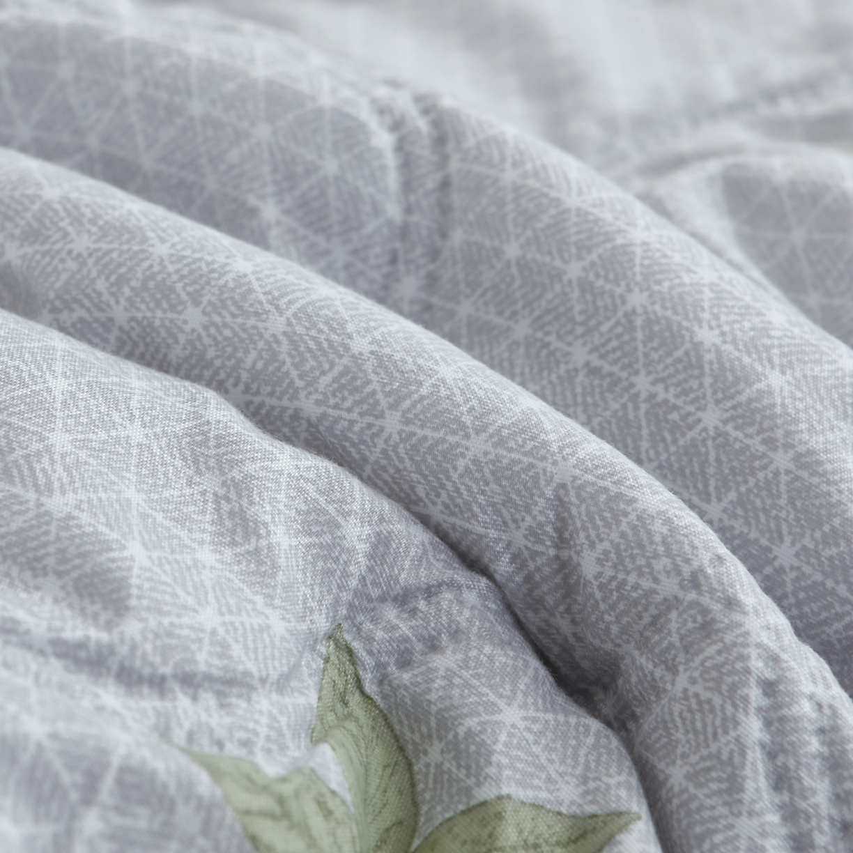 91家纺网 家纺一手货源 找家纺 好欣怡家纺 2026新款海藻棉夏被夏凉被 灰橘诗