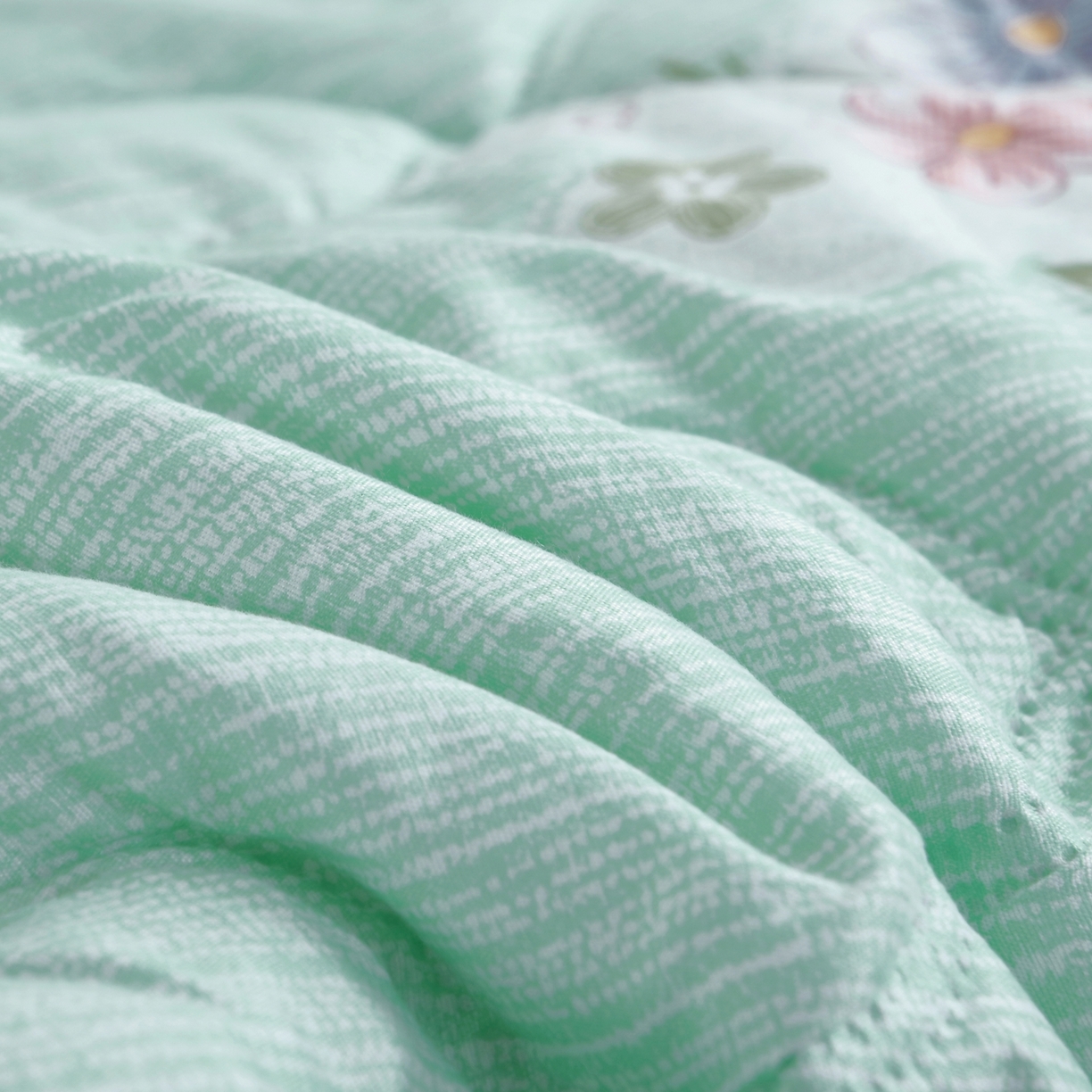 91家纺网 家纺一手货源 找家纺 好欣怡家纺 2026新款海藻棉夏被夏凉被 浅草序