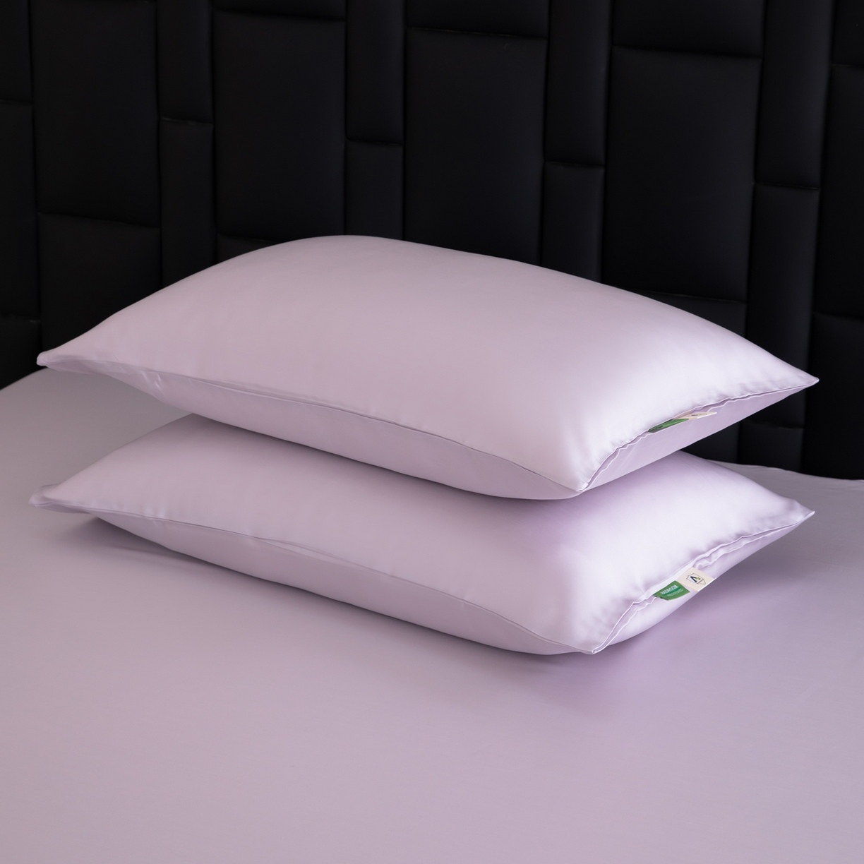 91家纺网 家纺一手货源 找家纺 眠博士 2026新款60S莱赛尔天丝枕套单品枕套单件 60S天丝枕套-迷香紫