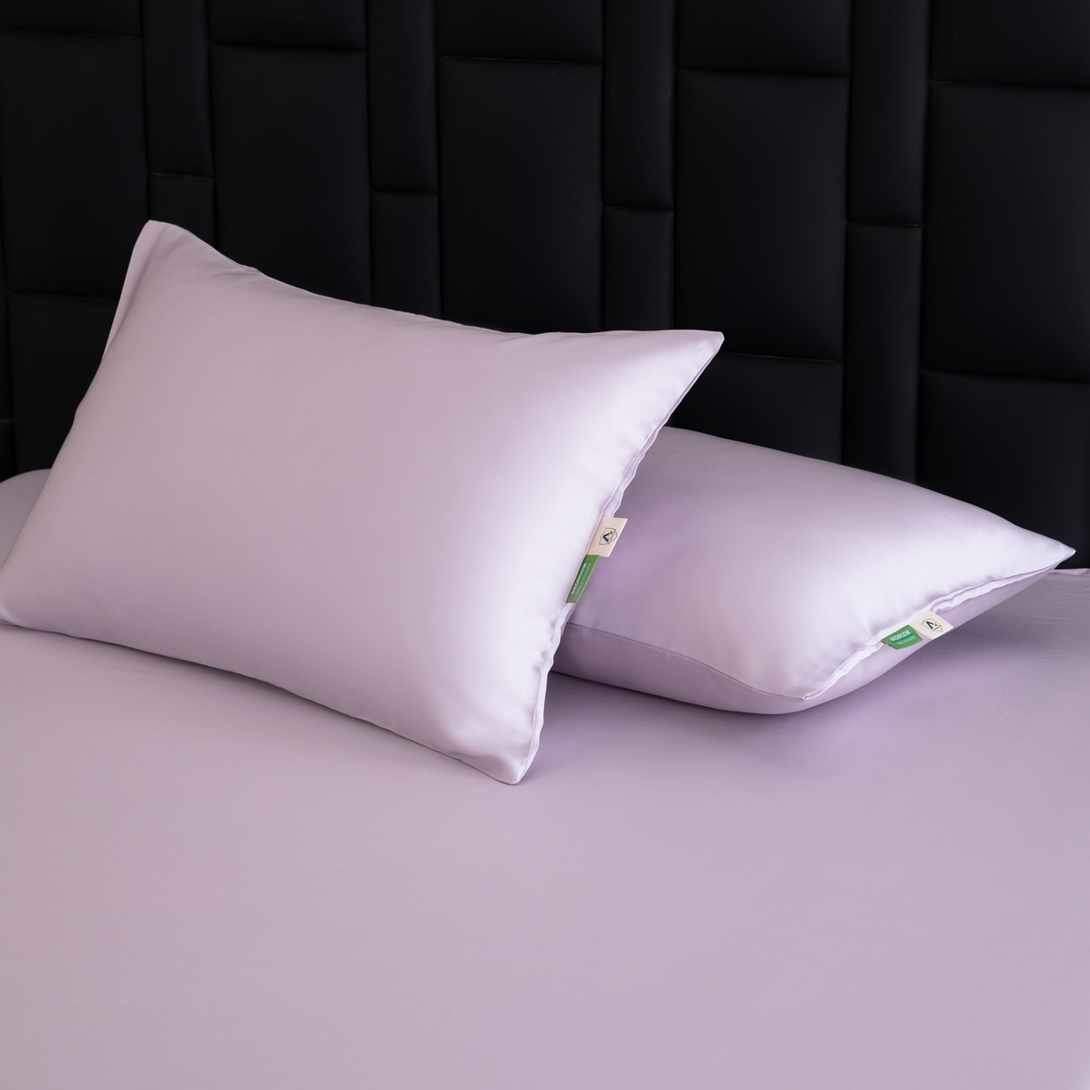 91家纺网 家纺一手货源 找家纺 眠博士 2026新款60S莱赛尔天丝枕套单品枕套单件 60S天丝枕套-迷香紫