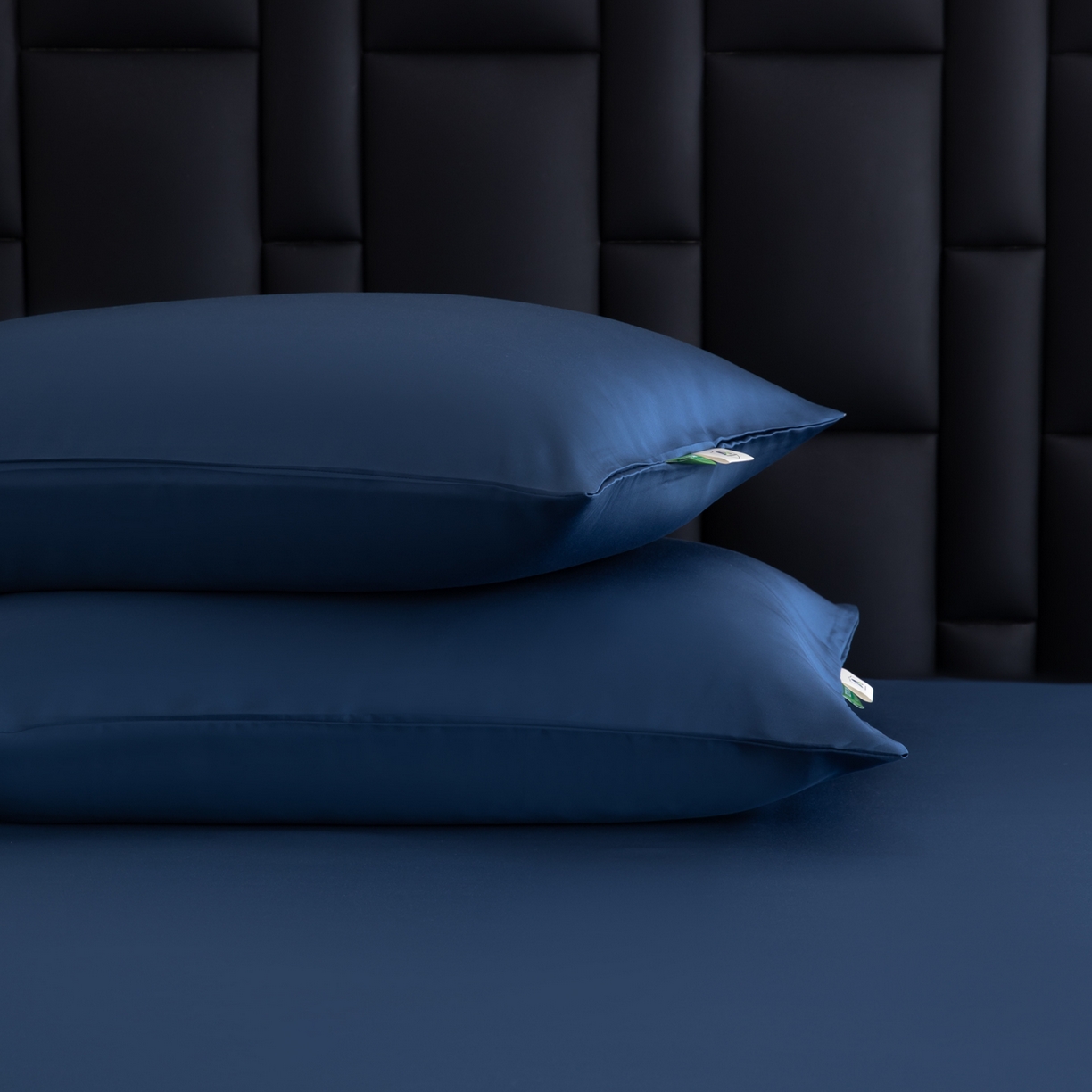 91家纺网 家纺一手货源 找家纺 眠博士 2026新款60S莱赛尔天丝枕套单品枕套单件 60S天丝枕套-米亚蓝