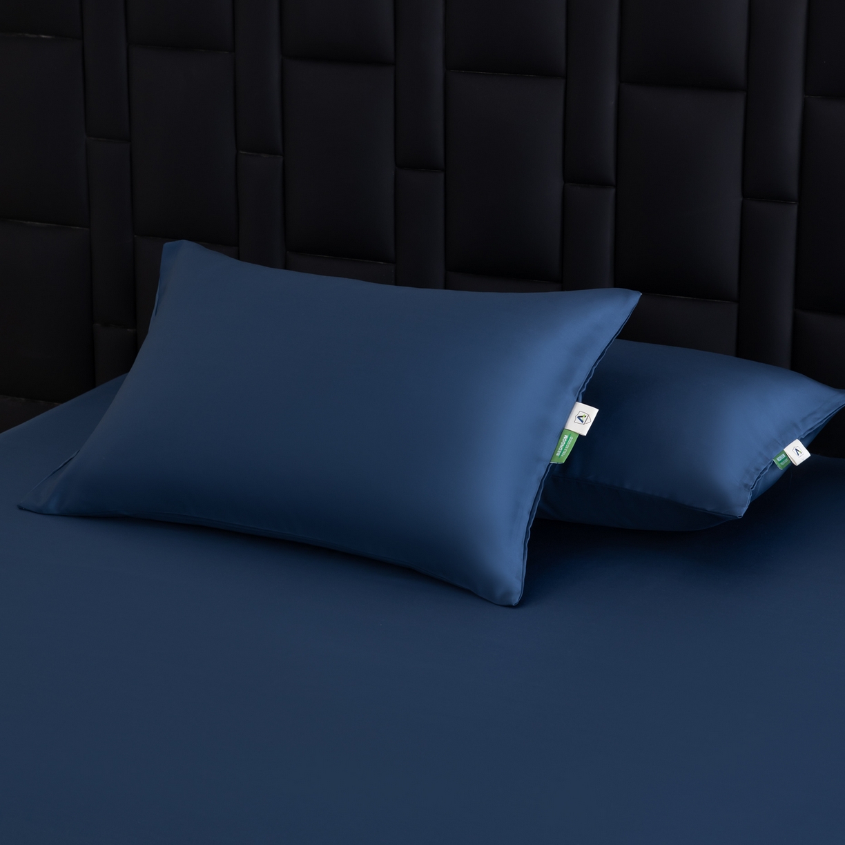 91家纺网 家纺一手货源 找家纺 眠博士 2026新款60S莱赛尔天丝枕套单品枕套单件 60S天丝枕套-米亚蓝