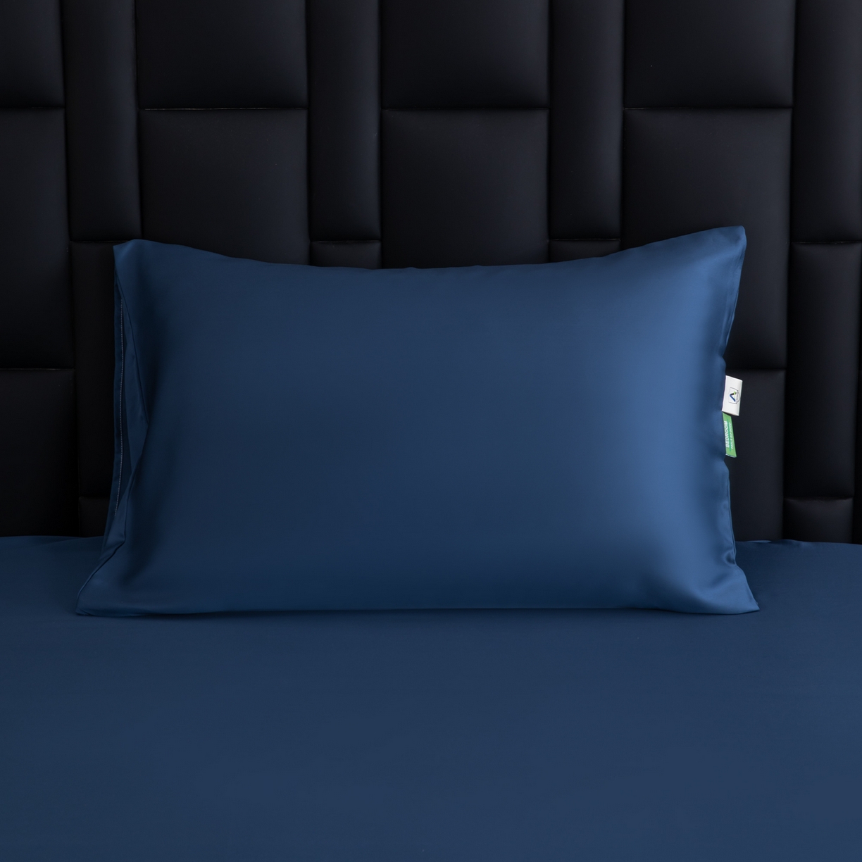 91家纺网 家纺一手货源 找家纺 眠博士 2026新款60S莱赛尔天丝枕套单品枕套单件 60S天丝枕套-米亚蓝