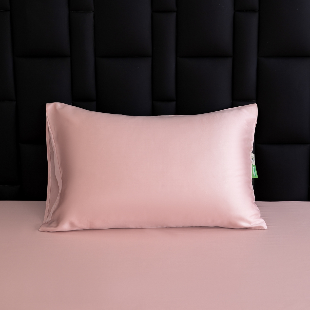 91家纺网 家纺一手货源 找家纺 眠博士 2026新款60S莱赛尔天丝枕套单品枕套单件 60S天丝枕套-藕粉