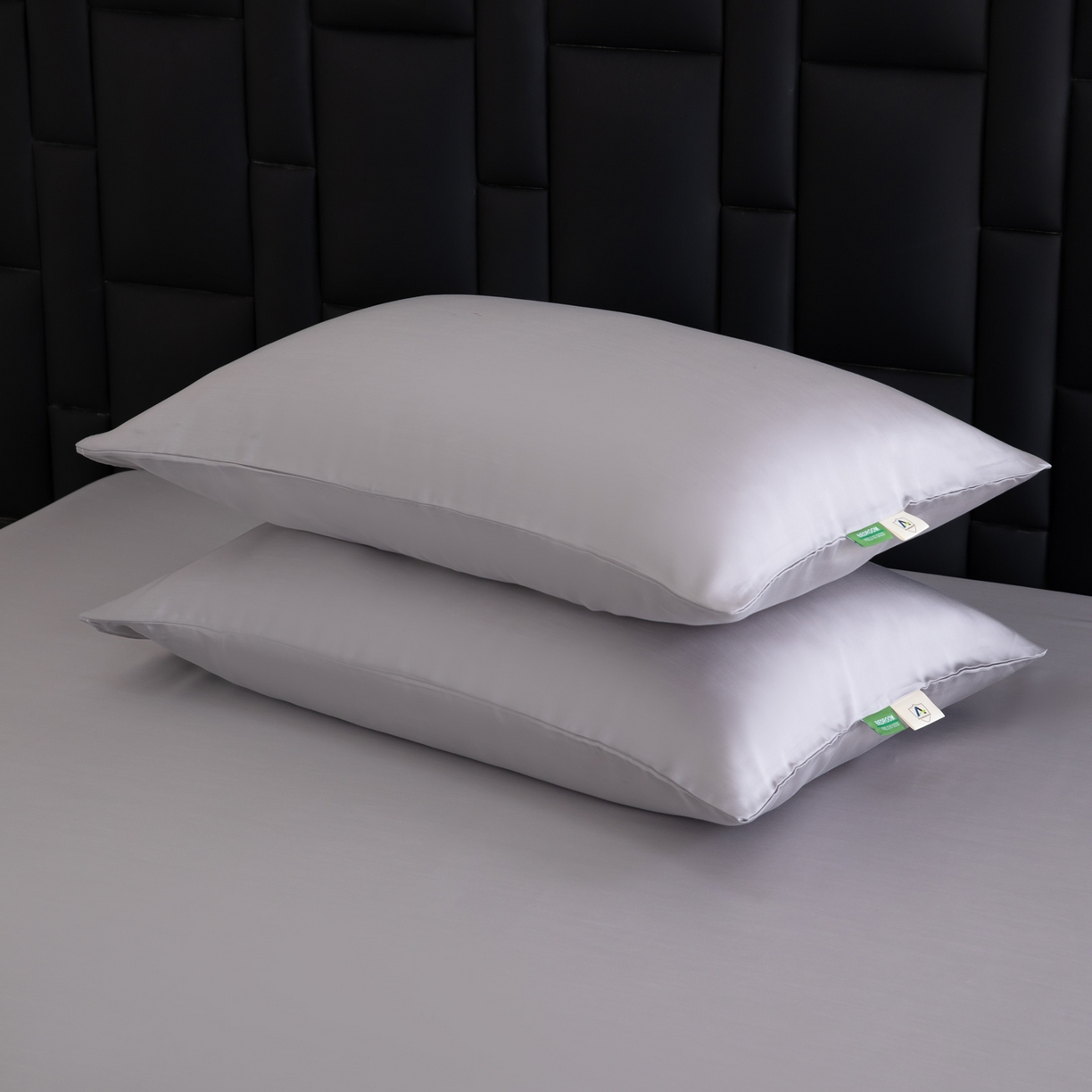 91家纺网 家纺一手货源 找家纺 眠博士 2026新款60S莱赛尔天丝枕套单品枕套单件 60S天丝枕套-烟灰