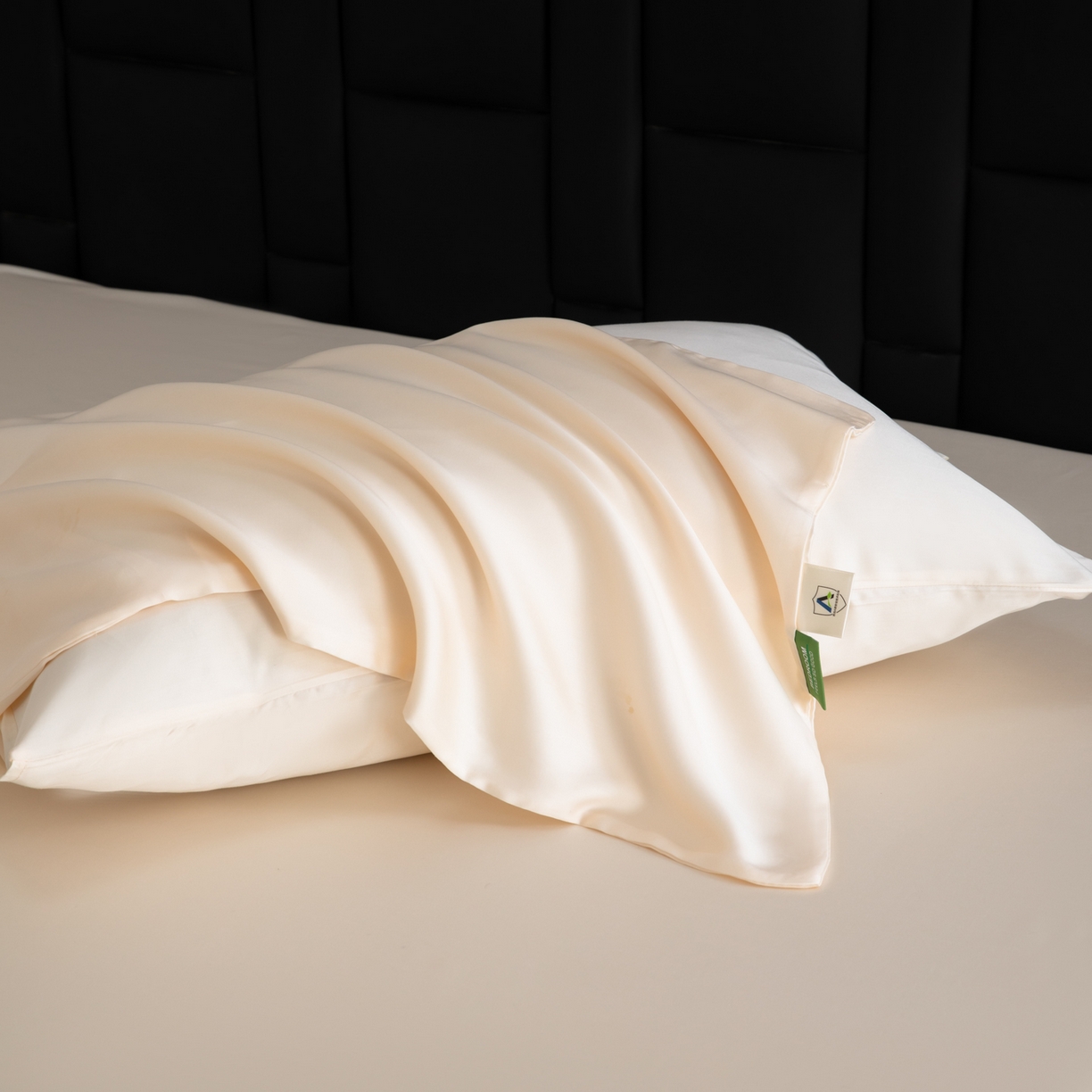 91家纺网 家纺一手货源 找家纺 眠博士 2026新款60S莱赛尔天丝枕套单品枕套单件 60S天丝枕套-云朵白