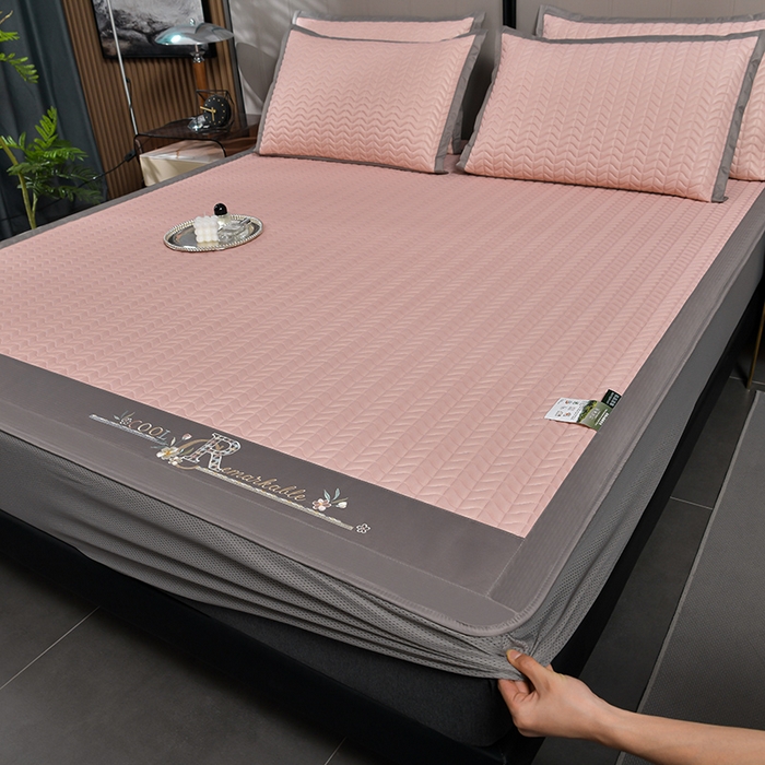 91家纺网 家纺一手货源 找家纺 （总）小牛席业 2026新款CR冷感乳胶席（床笠款）凉席藤席冰藤席竹席空调席草席冰丝席豆豆席乳胶席三件套