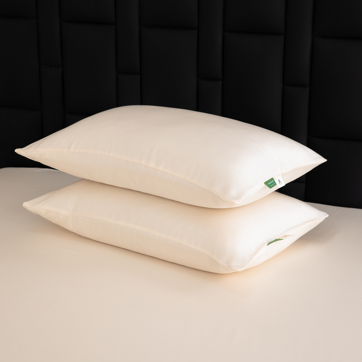 91家纺网 家纺一手货源 找家纺 眠博士 2026新款60S莱赛尔天丝枕套单品枕套单件 60S天丝枕套-云朵白