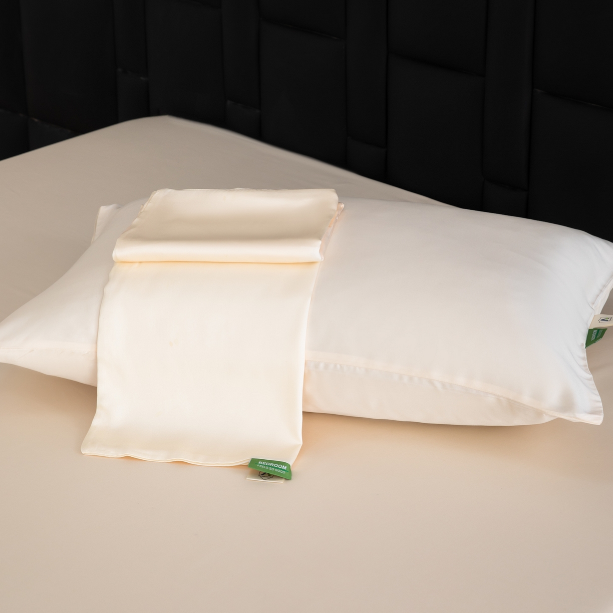 91家纺网 家纺一手货源 找家纺 眠博士 2026新款60S莱赛尔天丝枕套单品枕套单件 60S天丝枕套-云朵白