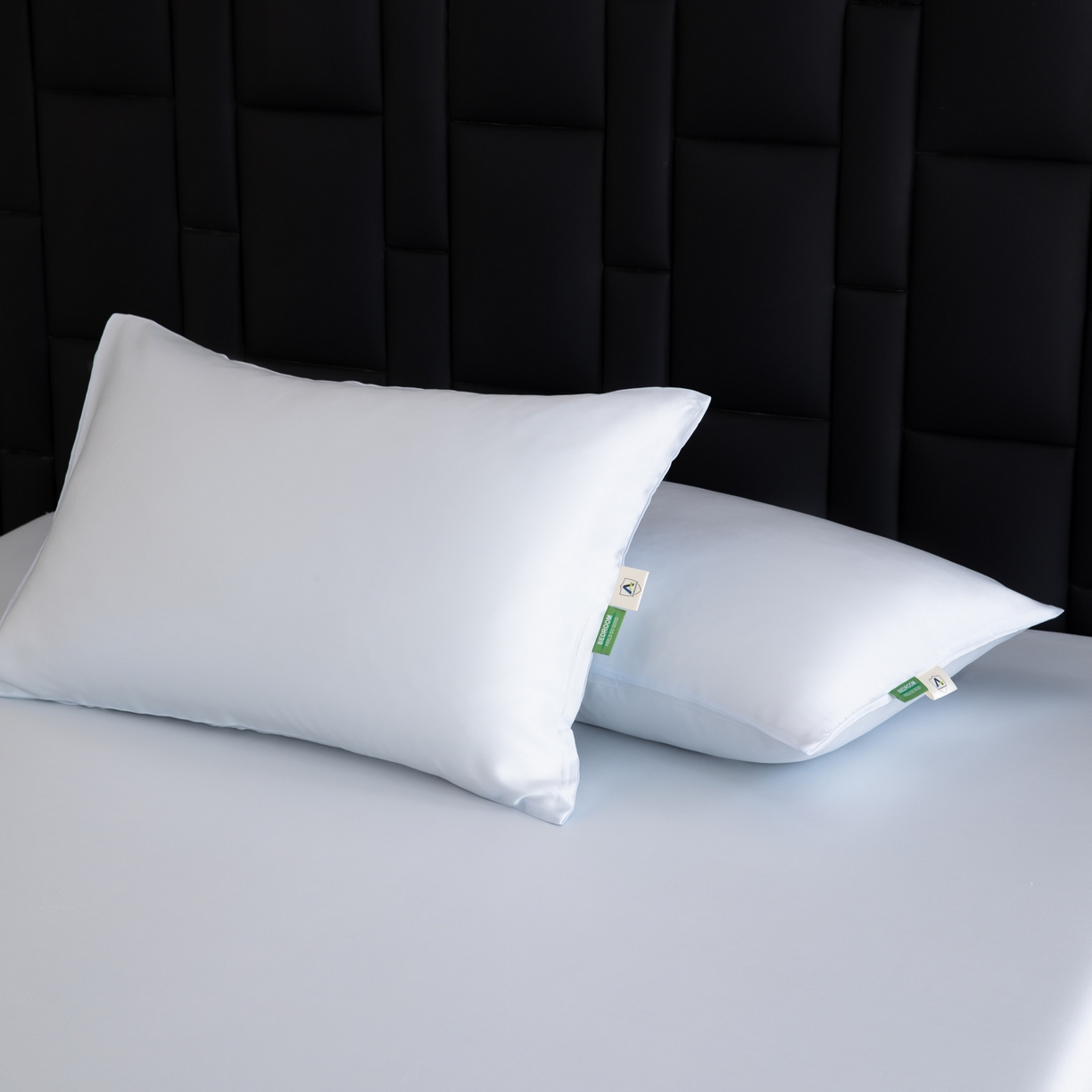 91家纺网 家纺一手货源 找家纺 眠博士 2026新款60S莱赛尔天丝枕套单品枕套单件 60S天丝枕套-云朵蓝