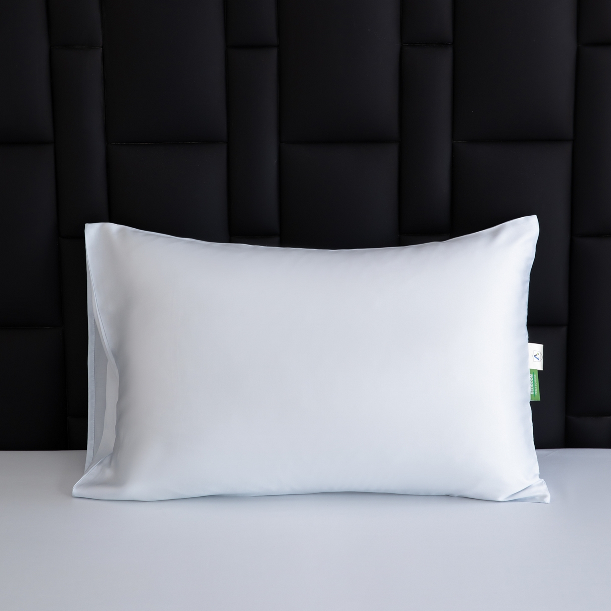 91家纺网 家纺一手货源 找家纺 眠博士 2026新款60S莱赛尔天丝枕套单品枕套单件 60S天丝枕套-云朵蓝