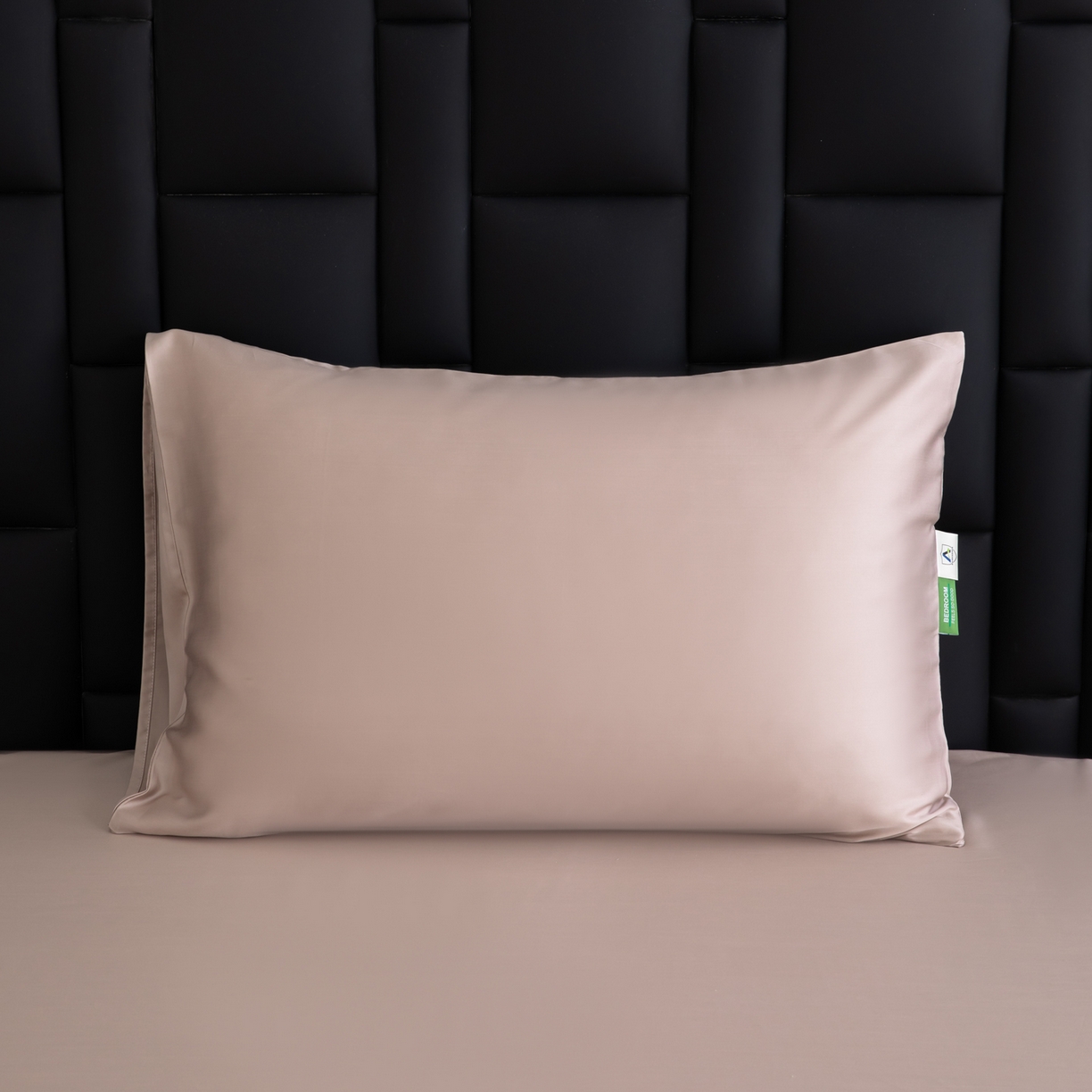 91家纺网 家纺一手货源 找家纺 眠博士 2026新款60S莱赛尔天丝枕套单品枕套单件 60S天丝枕套-中茶色