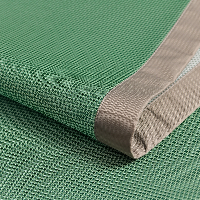 91家纺网 家纺一手货源 找家纺 小牛席业 2026新款小千鸟格-甜蜜夏日冰丝席系列凉席藤席冰藤席竹席空调席草席冰丝席豆豆席乳胶席三件套 甜蜜夏日冰丝席-绿色