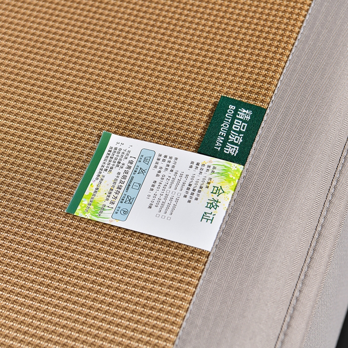 91家纺网 家纺一手货源 找家纺 小牛席业 2026新款小千鸟格-甜蜜夏日冰丝席系列（床笠款）凉席藤席冰藤席竹席空调席草席冰丝席豆豆席乳胶席三件 甜蜜夏日冰丝席-（床笠款)咖色