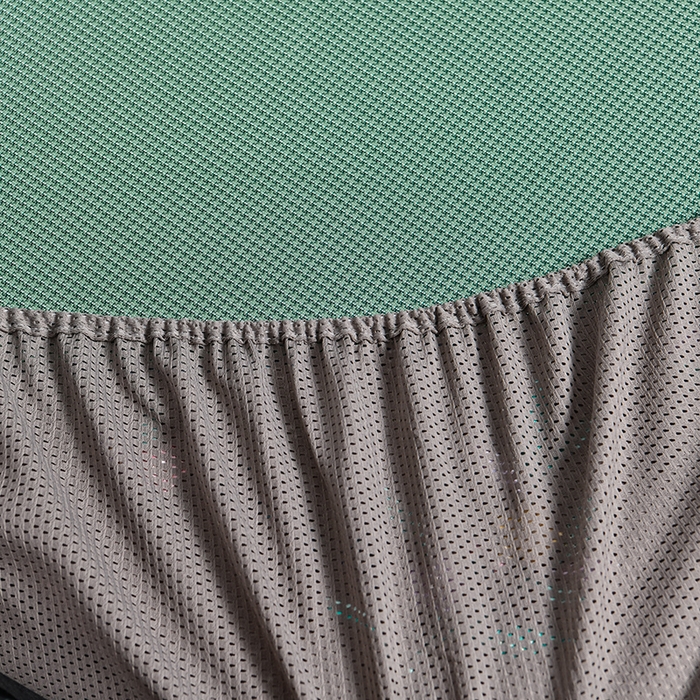 91家纺网 家纺一手货源 找家纺 小牛席业 2026新款小千鸟格-甜蜜夏日冰丝席系列（床笠款）凉席藤席冰藤席竹席空调席草席冰丝席豆豆席乳胶席三件 甜蜜夏日冰丝席-（床笠款)绿色