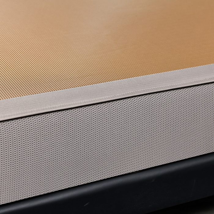 91家纺网 家纺一手货源 找家纺 小牛席业 2026新款小千鸟格-甜蜜夏日冰丝席系列（床笠款）凉席藤席冰藤席竹席空调席草席冰丝席豆豆席乳胶席三件 甜蜜夏日冰丝席-（床笠款)咖色