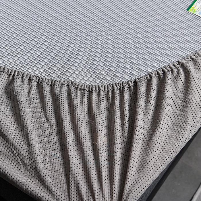 91家纺网 家纺一手货源 找家纺 小牛席业 2026新款小千鸟格-甜蜜夏日冰丝席系列（床笠款）凉席藤席冰藤席竹席空调席草席冰丝席豆豆席乳胶席三件 甜蜜夏日冰丝席-（床笠款)灰色