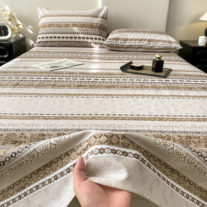 91家纺网 家纺一手货源 找家纺 （总）源舍家纺 2026新款全棉纯棉老粗布单床单床单单件