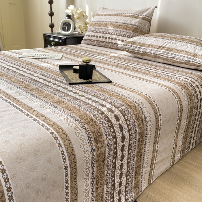 91家纺网 家纺一手货源 找家纺 （总）源舍家纺 2026新款全棉纯棉老粗布单床单床单单件