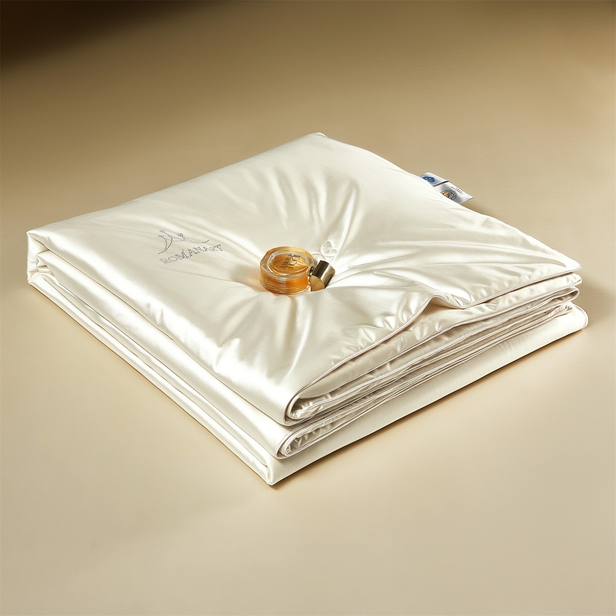 91家纺网 家纺一手货源 找家纺 鸣升家纺 2026新款100%蚕丝夏凉被可水洗柞蚕丝夏被被子被芯蚕丝被空调被蚕丝夏被桑蚕丝被 香槟