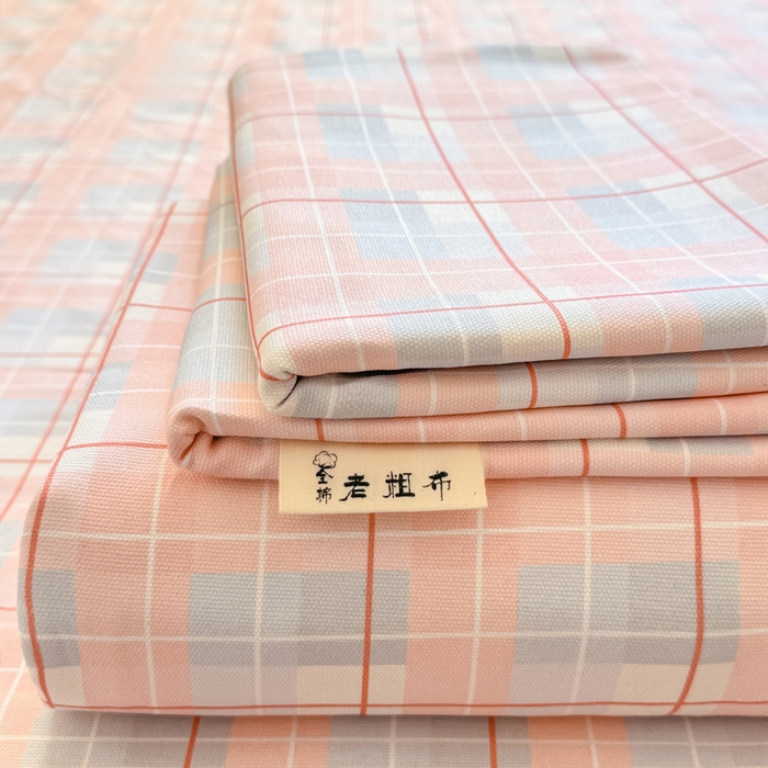 91家纺网 家纺一手货源 找家纺 （总）源舍家纺 2026新款全棉纯棉老粗布单床单床单单件