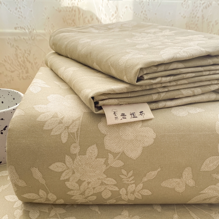 91家纺网 家纺一手货源 找家纺 （总）源舍家纺 2026新款全棉纯棉老粗布单床单床单单件