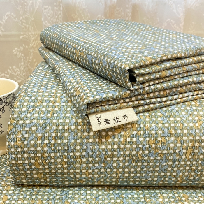 91家纺网 家纺一手货源 找家纺 （总）源舍家纺 2026新款全棉纯棉老粗布单床单床单单件