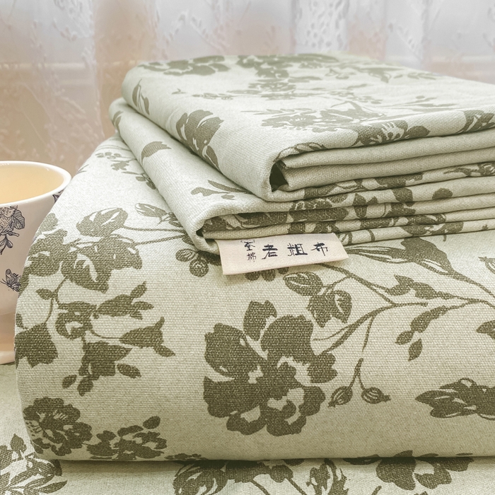 91家纺网 家纺一手货源 找家纺 （总）源舍家纺 2026新款全棉纯棉老粗布单床单床单单件