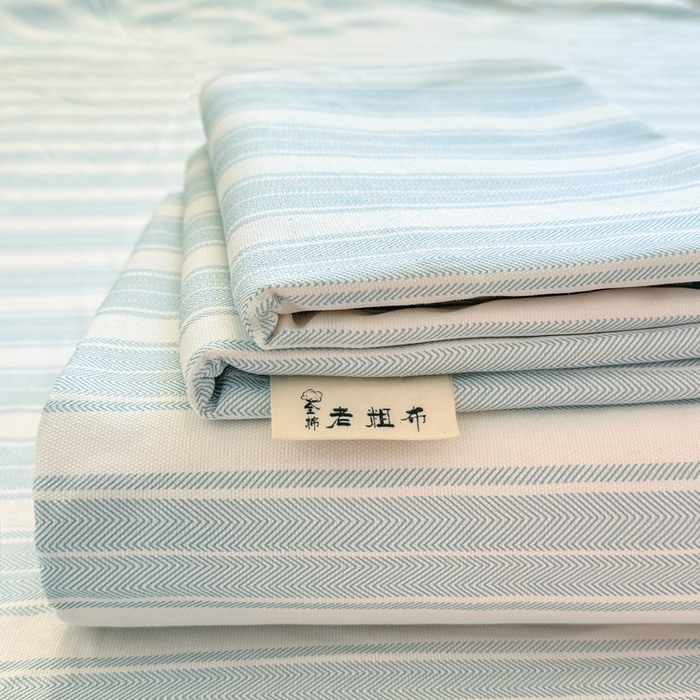 91家纺网 家纺一手货源 找家纺 （总）源舍家纺 2026新款全棉纯棉老粗布单床单床单单件