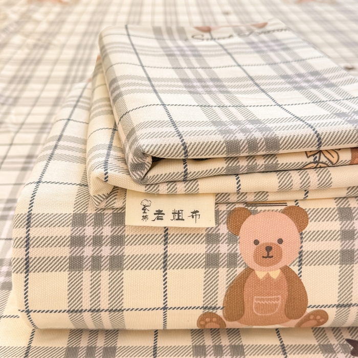 91家纺网 家纺一手货源 找家纺 （总）源舍家纺 2026新款全棉纯棉老粗布单床单床单单件